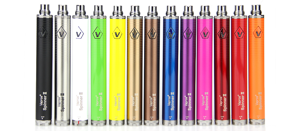 Spinner 2 1650mAh Variable Voltage Battery (Green)