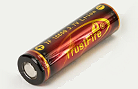 Trustfire 18650 3000mAh Battery (Flat Top) image 1