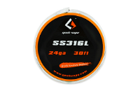 Geek Vape 24 Gauge SS 316L Wire (30ft / 9.15m) image 1