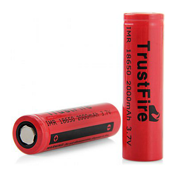 Trustfire 18650 2000mAh Battery (Flat Top)