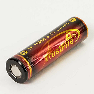 Trustfire 18650 3000mAh Battery (Flat Top)