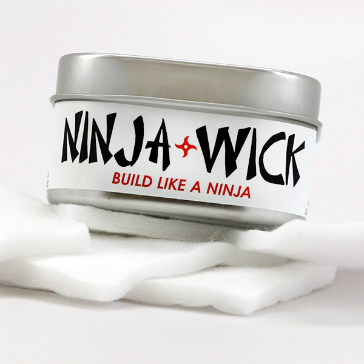 Ninja Wick Organic Japanese Cotton Wickpads
