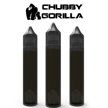 Chubby Gorilla 30ml Unicorn Bottle ( Black )