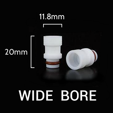 High Quality Teflon 510 Drip Tip ( White )