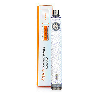 Stylish V1 1300mAh Variable Voltage Battery (White)